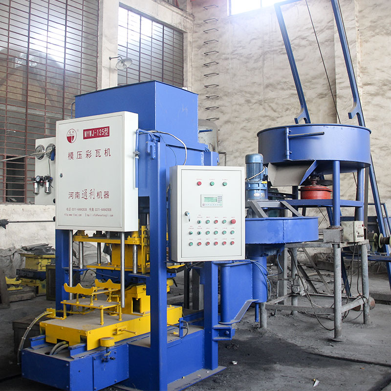 水泥制瓦機制瓦所需原材料，生產(chǎn)工藝流程